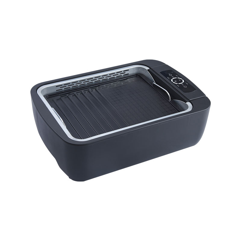 Walang Usok na Serye: WT-ISG802 Electric Smokeless BBQ Grill Pan na May Temp Control
