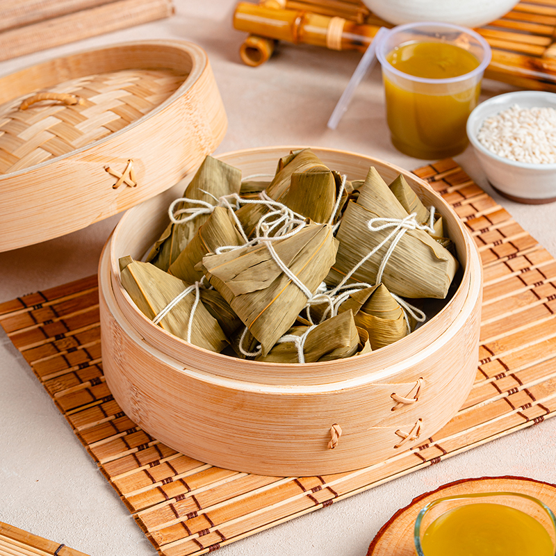 Handmade na hinabi na Bamboo Steamer Pot